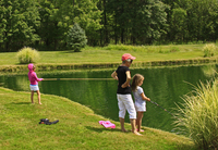 Fishing at Walt's Pond - Photo by Jim Stanley