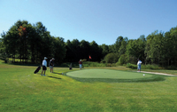 Three-hole Practice Golf Course