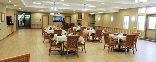 Appleblossom Dining Room at Laurel Lake