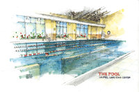 New 60' Exercise Pool with "zero entry" ramp