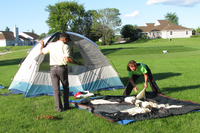 Overnight Camping at Laurel Lake