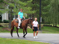 Horseback Riding during Camp Week