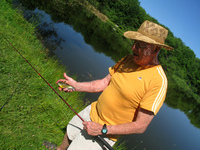 Fishing at Rider Lake